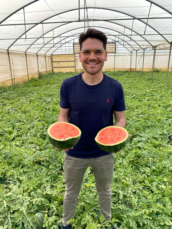Andrea Dipierro, agronomo e responsabile acquisti e qualità di Frudis